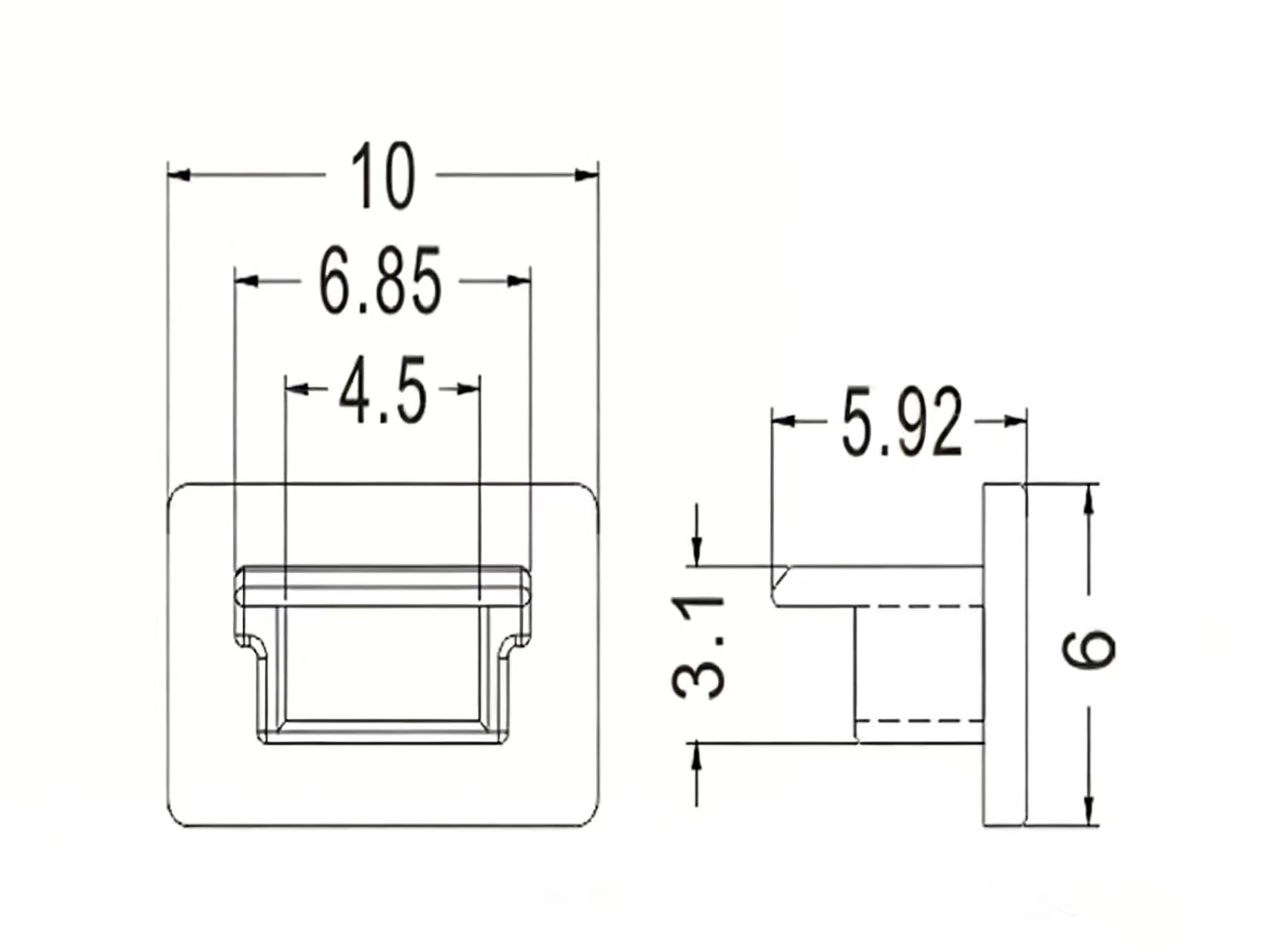 mini usb dust plug mini usb dust plug