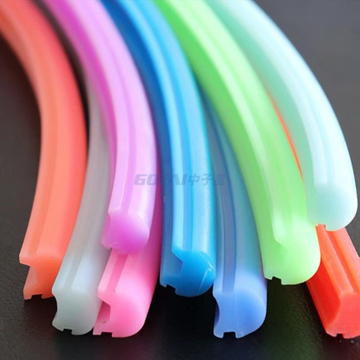 Decorative Colorful Led Neon Light Silicone Guide Strip 