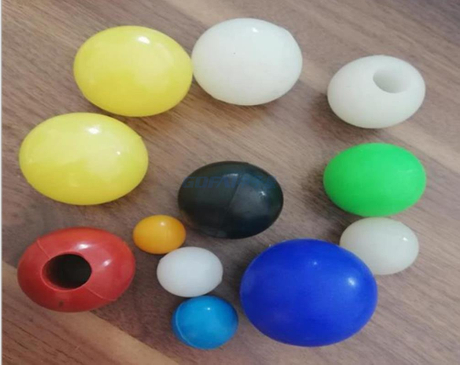 Vibration Damping Screen Silicone Rubber Ball with Hole 