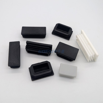 Plastic Rectangular Pipe End Caps Tubing Insert Plugs