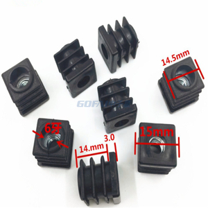Wholesale Plastic Adjustable Furniture Feet M8 Leaving Feet