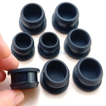High Quality Customized 8mm Hole Waterproof Silicone Plug High Temperature Rubber Plug Stopper Rubber Screw Hole Plug
