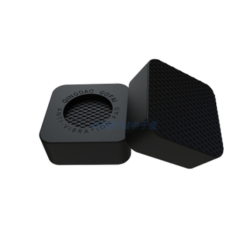 Black Washing Machine Anti-Vibration Rubber Feet Pads