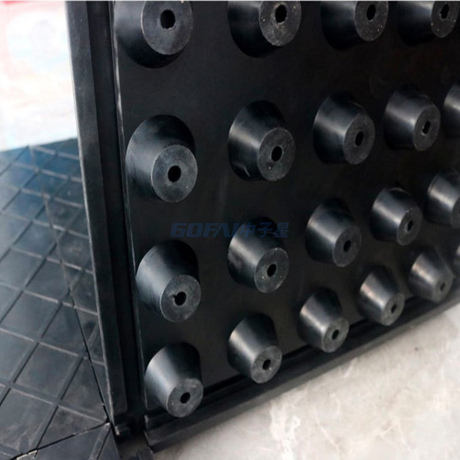  Rubber Vibration And Sound Isolation Pad 50 Mm X 500 Mm X 500 Mm
