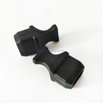 High Quality Silicone SFP MPO Transceiver Optical Fiber Black Dust Cover Plug