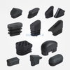Oval Tube Plastic End Cap Pipe Plug for Furniture Chair Leg Pipe Tube 10*20 12*23 15*30 20*40 30*60 40*80 50*100