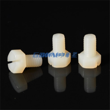 China Manufacturer Wholesale M6 M12 3mm 10mm Slotted Pan Head Phillips Cross Recessed Plastic Screw Bolt M2 M2.5 M3 Nylon Screws
