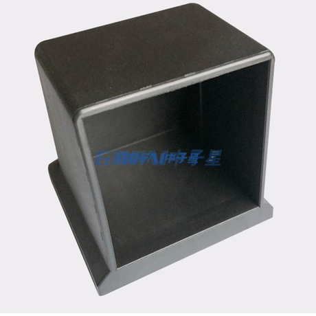 Chair Leg Tips Desk Adjustable Bench Power Racks Rubber 50*50 Square Tube End Caps Cover Rubber Feet Ferrule for Dumbbell Frame