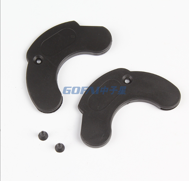 Gym Dumbbell Rack Crescent Plastic Pad Protective Gasket