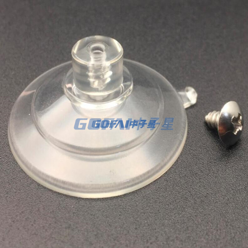 Custom Wholesale Vacuum Glass Pvc Clear Suction Cup Silicone Rubber Suckers Double Suction Cups Double Side Sucker