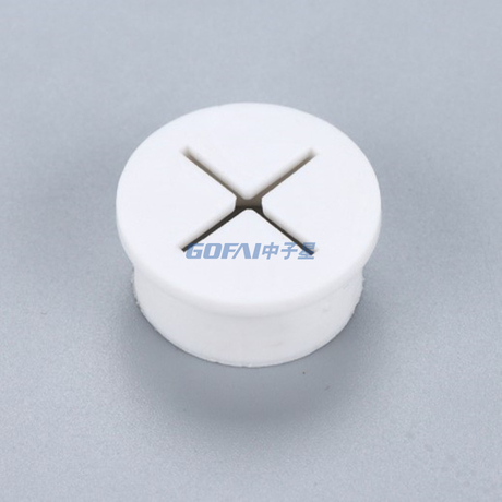 Cross Silicone Rubber Plug/black Cross Hole Rubber Plug/silicone Dust Plug/display Cabinet Cross Inner Round Hole Plug
