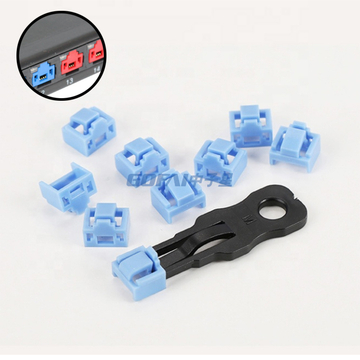 Protect Data Security RJ45 Dust Plug Blocker with Key