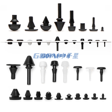 1.8-51mm Hole T Shape High Temperature Resistant Food Grade Silicone Anti-collision Hole Plugs
