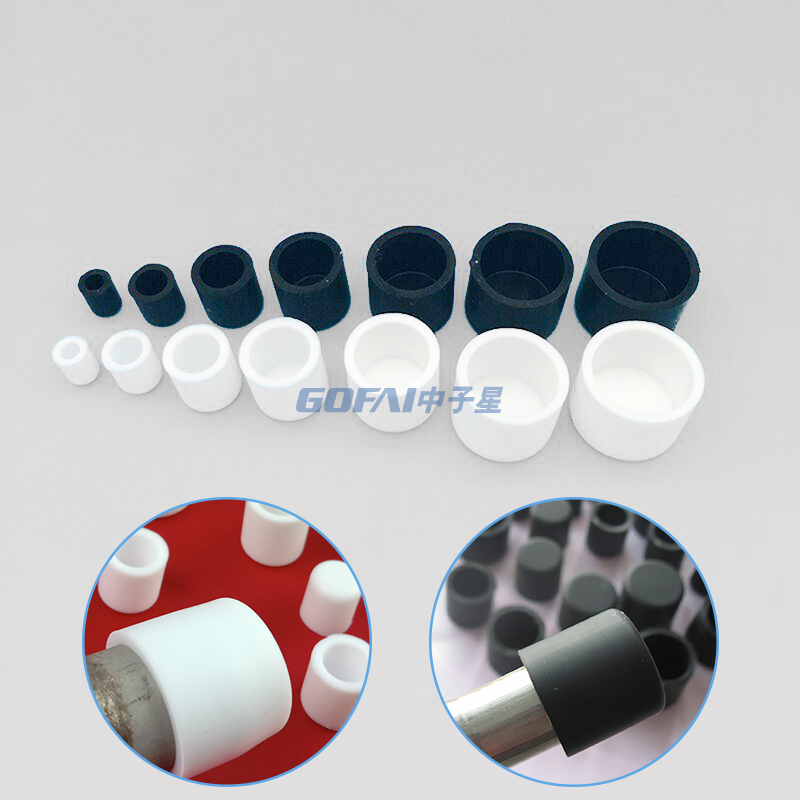 High Temp resistant 3mm~110mm Round Silicone Rubber End Caps For Pipe Tube Blanking Cover