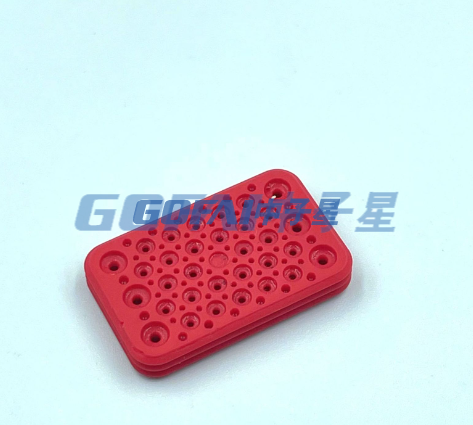 Custom Multi-Hole Electric Wire Embedded Rubber Connector Grommet