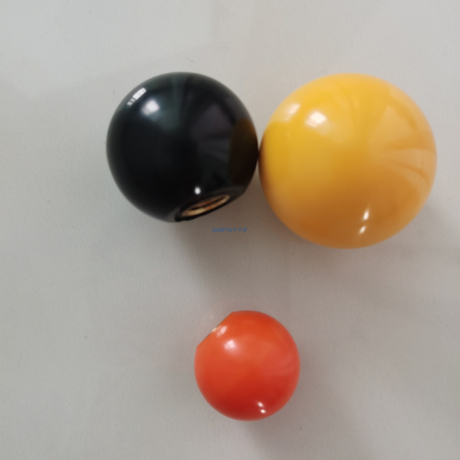 Mechanical Fastening Spare Parts Anti Slip Bakelite Plastic Ball Handle Knobs M10 M6 M8 Stued