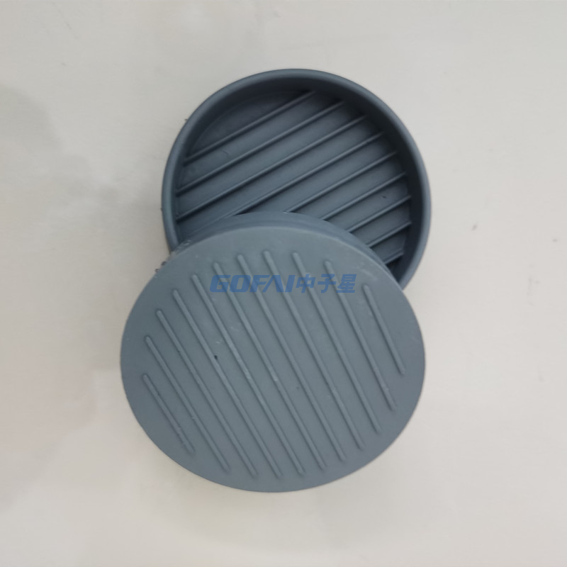  Non Slip Furniture Pads - 2x2 3x3 4x4 Black Square Rubber Anti Skid Caster Cups Leg Coasters - Couch, Chair, Feet, And Bed Stoppers with Anti - Sliding Floor Grip 