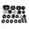Round Pipe Arch Duckbill Gasket Plastic Furniture Steel Pipe Connector M6 Hole Wheelchair Walker Accessory