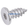 304 Stainless Steel Chamfered Hexagonal Socket Self-tapping Screw/ Large Flat Head Hexagonal Socket Self Tapping Furniture Screw