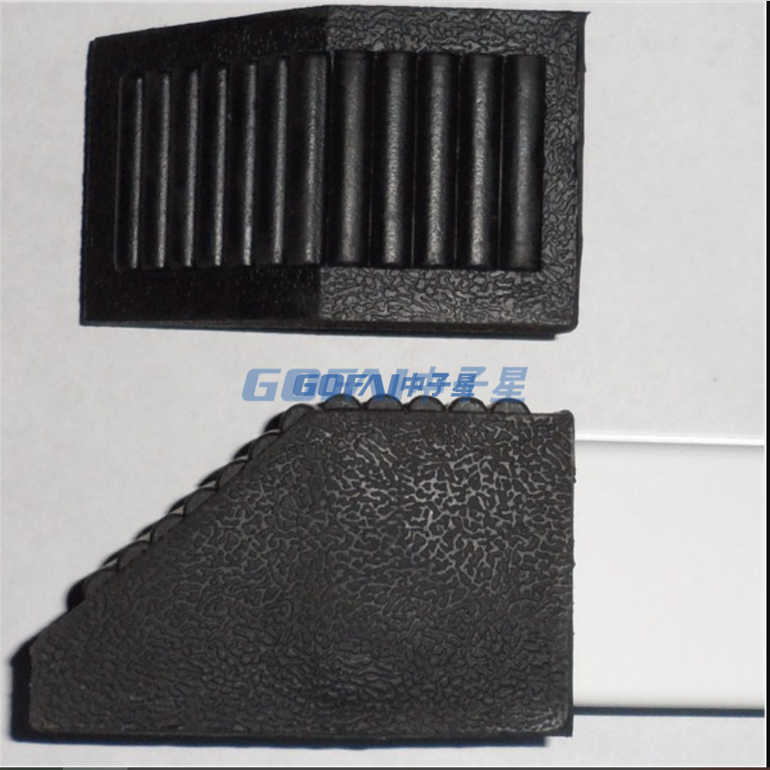 75*75 Fitness Gym Equipment Slant Rubber Feet
