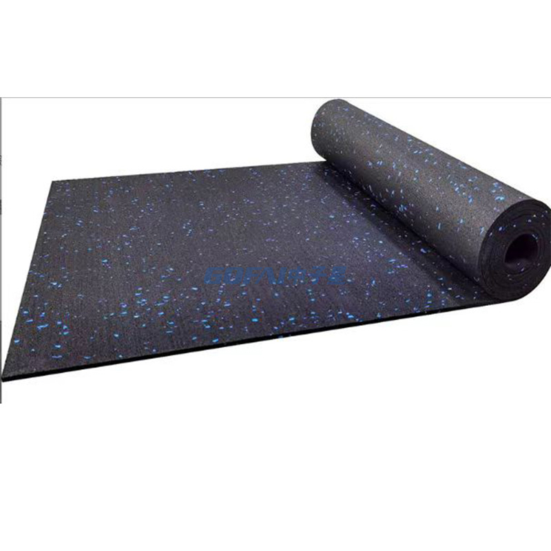 Soundproofing Gym Shock Absorber Rubber Floor Mat Tiles