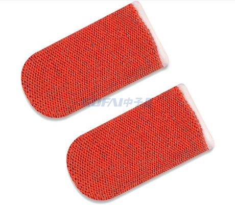2PCS Slip-proof Sweat-proof Professional Touch Screen Thumbs Finger Sleeve for Pubg Mobile Phone Game Gaming Sleeve