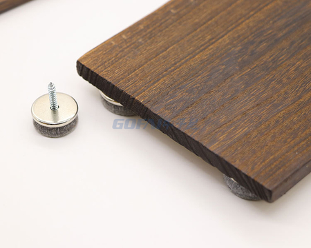Screw Felt Gliders Furniture Pads Metal Leg Nail Feet Protector for Wooden Leg Feet