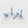 M4 M5 M6 M8 Threaded Transparent Replacement PVC Suction Cups For Glass And Tables