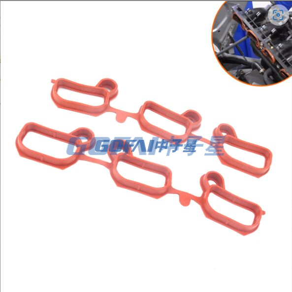 Custom Car Engine Intake Manifold Rubber Gasket Washer