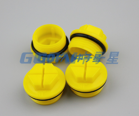 HDPE Threaded Sealing Plug for Hydraulic Pump Valve