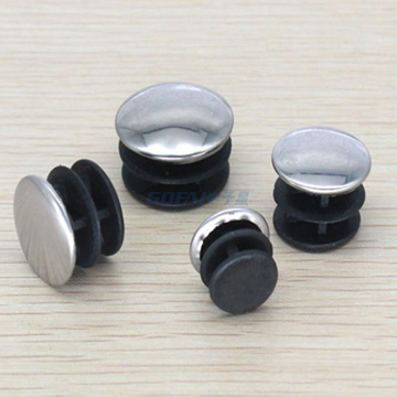 25mm 50mm 1/4 Inch Chrome Round Pipe Cover, Plated Cover, Plastic Plated Parts, Plated Screw Hole Cover, Plated Plug