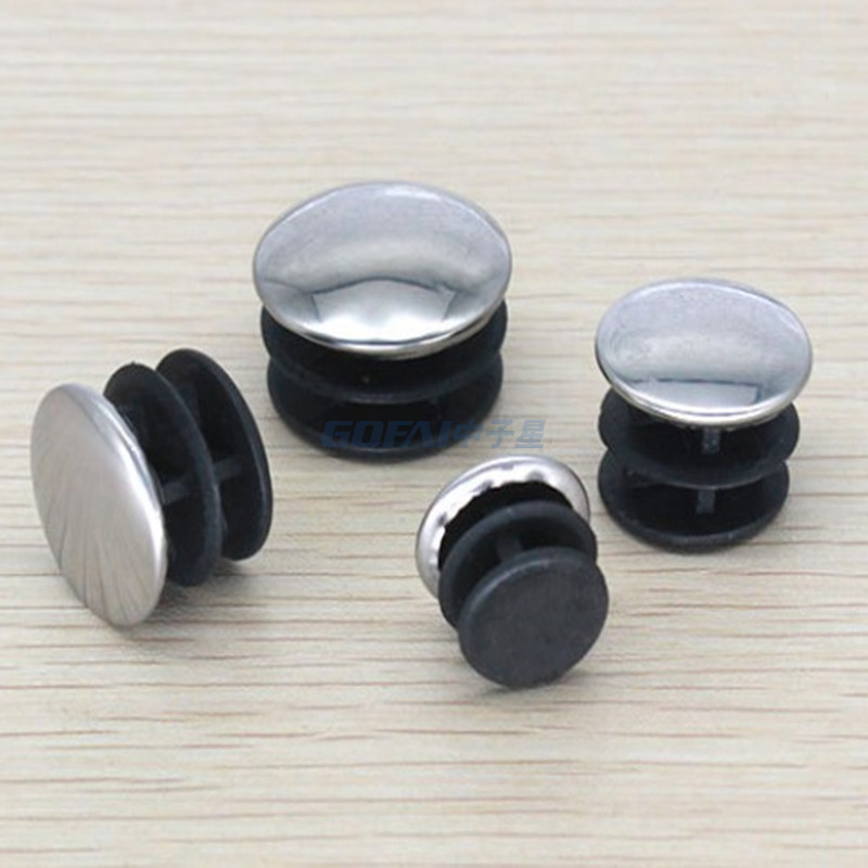 25mm 50mm 1/4 Inch Chrome Round Pipe Cover, Plated Cover, Plastic Plated Parts, Plated Screw Hole Cover, Plated Plug