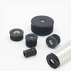 38*M8 Nut Round Plastic Threaded Insert Plug for Furniture Chair Leg Pipe Tube