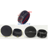1 1/2 Inch 38mm Round Furniture PE / Pipe End Cap Plastic Insert Hole Plug for Steel Tube Chair Desk Leg