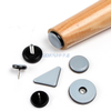 Heavy Furniture Teflon Sliders Chair Glides with Screw