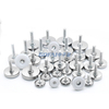 Moistureproof White Furniture Screw Adjustable Leveling Feet Pad