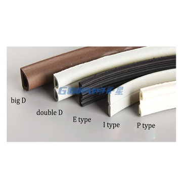 Sponge EPDM Foamed Self Adhesive Rubber Seal Strip