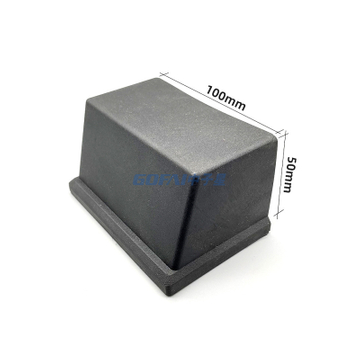 50*100mm Tube End Caps for Fitness Equipment /30*70 Plastic Anti-Slip Protector Foot Cover / 40*60 40*80 Inclined Pipe Inserts