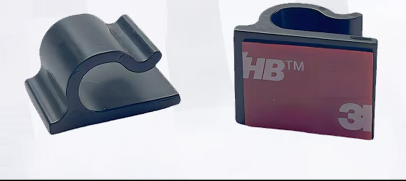 adhesive wire clamp