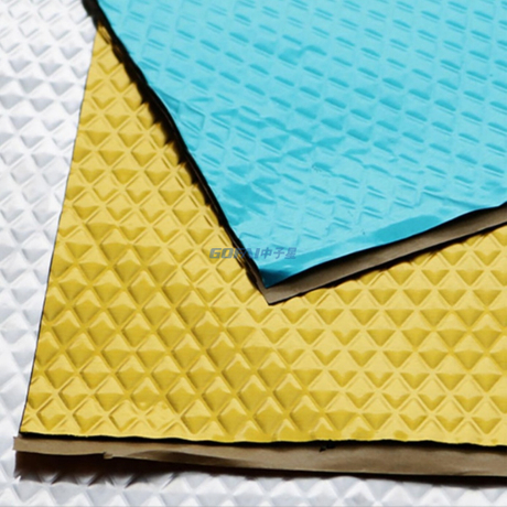 Sound Deadening Car Butyl Rubber Deader Mat Aluminum Foil Damping Butyl Rubber Sheet For Automotive
