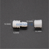 Invisible Plastic Connector for Furniture Board Joint Furniture Fittings 