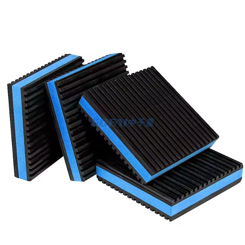 Rubber Composite EVA Shock Absorbing Buffer Pad - Anti-Vibration Isolator for Machinery/AC Unit Noise Reduction