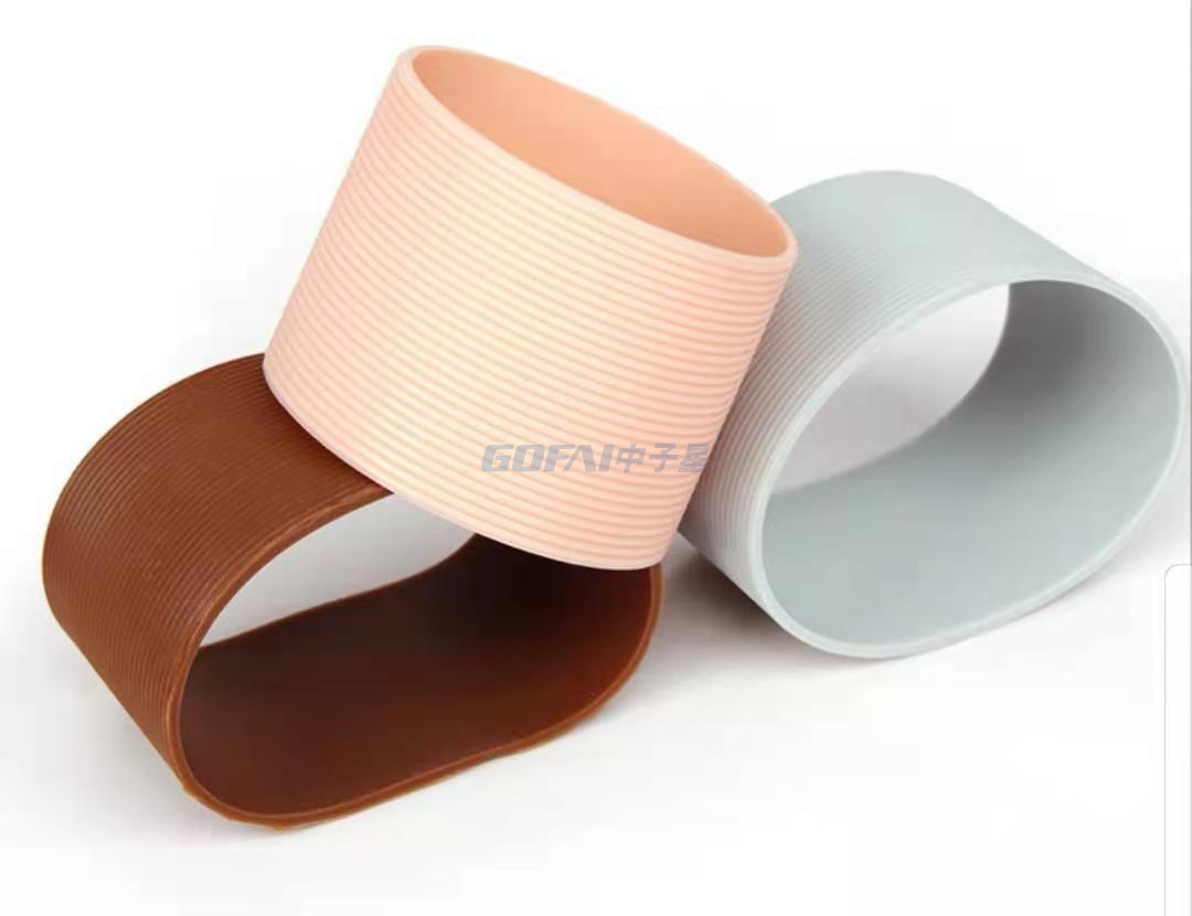 Custom Silicone Sleeve Rubber Cover for Cup Bottle