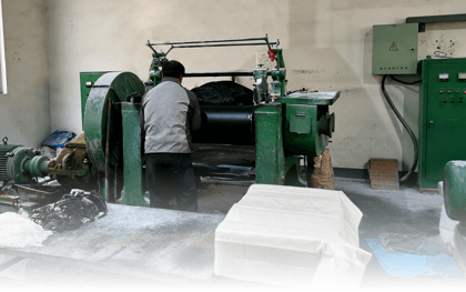 Raw material processing-rubber mixing