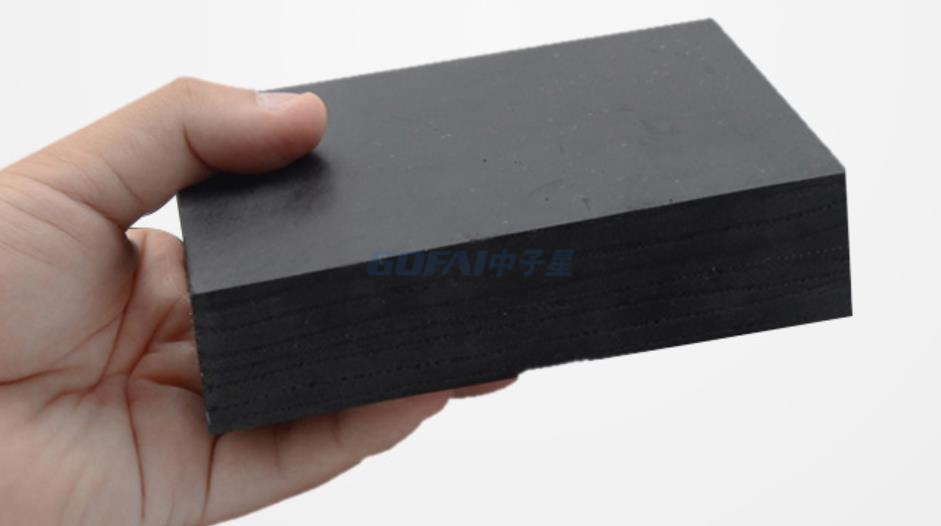 Customized Anti Vibration Shock Absorber Rubber Block Pad