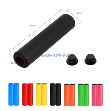 22.2mm Cycling Parts Accessories Mountain Bike Handle Grips/30*130mm Bicycle Soft Silicone Rubber Handlebar Grip