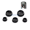 High quality 25mm 32mm 38mm 10mm-60mm Round Plastic Insert End cap for Stainless Steel Tube Plastic Pipe Plug