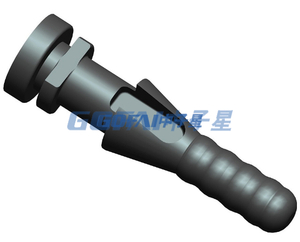 PC Fans Rubber Mount Rubber Dampening Screw Rivets