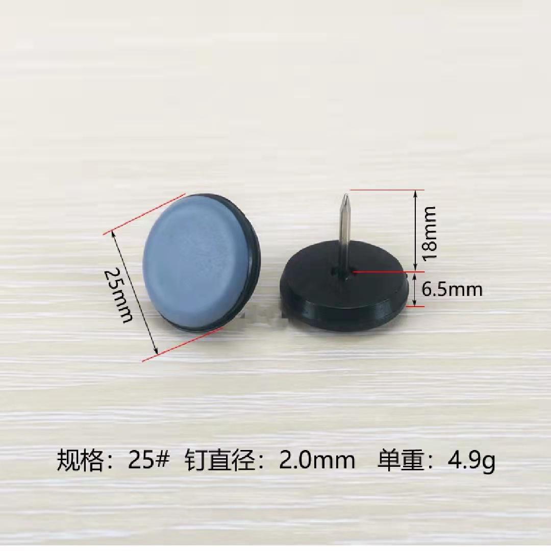 glides with nail