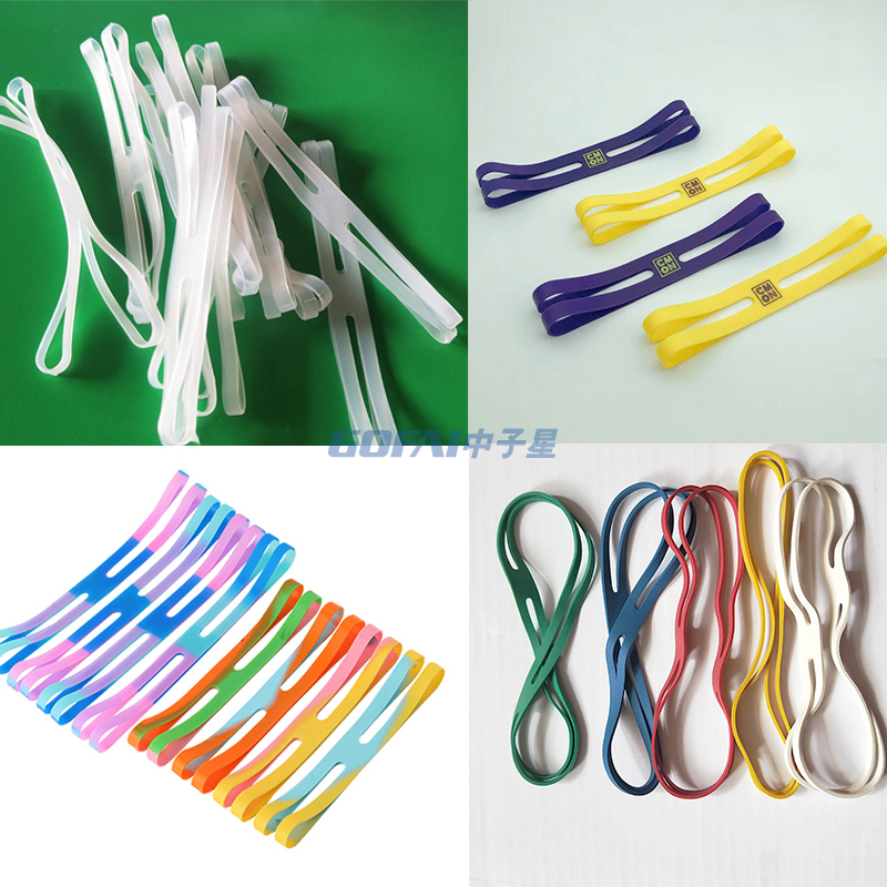 Strong Rubber Band H Silicone Rubber Straps for Book Game Card Box Bowl